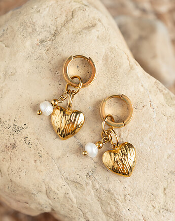 Kolczyki serca z perłą, Konevka store