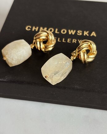 Kolczyki z cytrynem, Chmolowska Jewellery