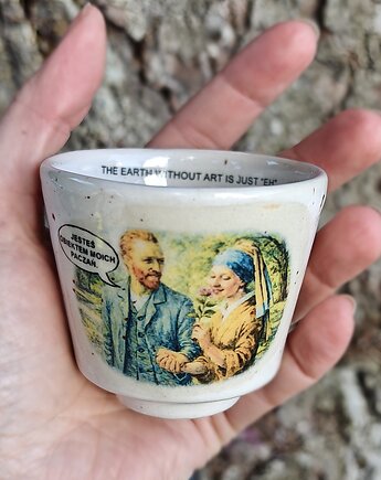 JESTEŚ OBIEKTEM MOICH PACZAŃ, czarka espresso 100 ml, MONIfaktura