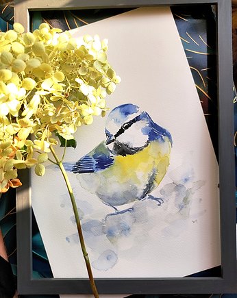 Akwarela sikorka, Wiktoria Borys Art
