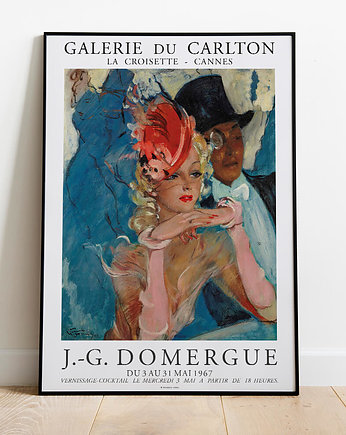 Jean Gabriel Domergue  - Exhibition Poster, Pas De LArt