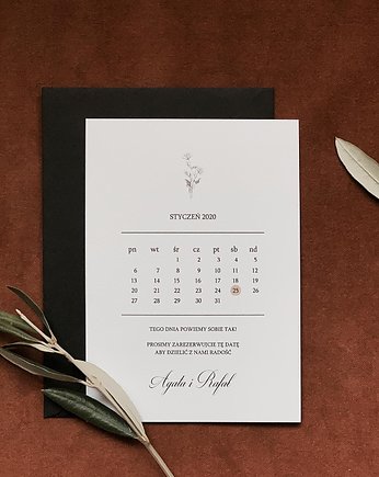 Calendar, boho design