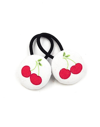 Gumeczki do włosów w wisienki Sweet Cherry, Momilio