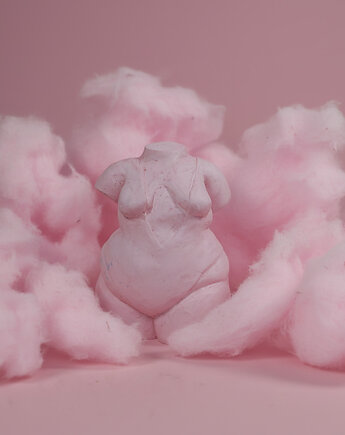 Biżuteria do domu - Rzeźba Nowa Wenus. Duża w body. Różowa, Lenka Kubica