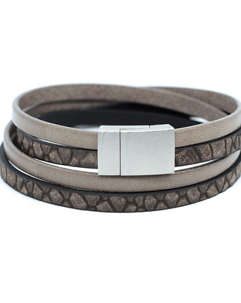 Bransoletka unisex Fun brązowa, Kociokwik Jewelry