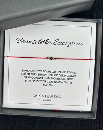 Bransoletka szczęścia, Wisniewska jewellery