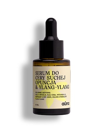 Serum do cery suchej opuncja & ylang ylang 30 ml, Auna