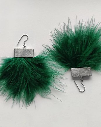 PIÓRKO kolczyki, Katarzyna Kaminska ART