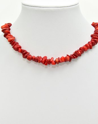 Naszyjnik Choker Koral Kamień naturalny, Lacasilla