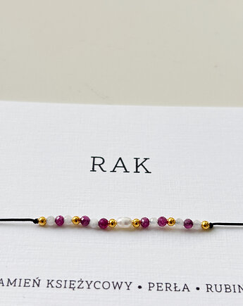 Zodiak bransoletka RAK, Chmolowska Jewellery