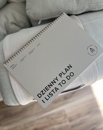Planer dzienny niedatowany, ADHD-friendly, PaperDesk