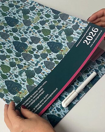 Rodzinny planer kalendarz organizer miesięczny 2026 rok, MaMy Kalendarz