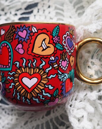 Kubek walentynkowy SERCA, ka.linea