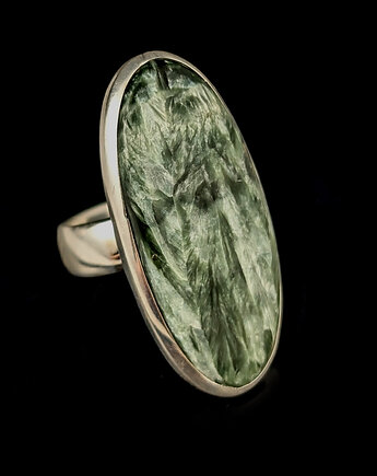 Pierścionek Serafinit leśne szepty, Pracownia Neores