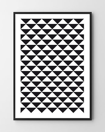 Plakat Black geo, HOG STUDIO