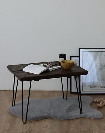Stolik kawowy live edge loft mini, Ohwood manufaktura