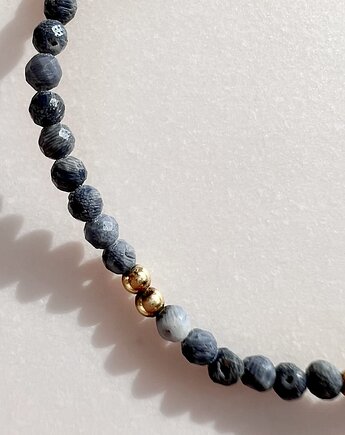 Naszyjnik KORAL OCEAN wykonane z kamienie naturalne  i srebrna, ATdiament