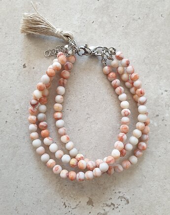 Bransoletka TRIO z jaspisem żyłkowym, modesign