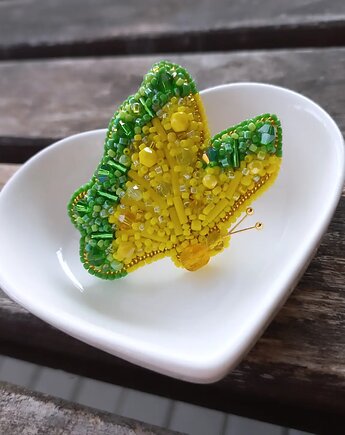 Broszka motyl wiosenny