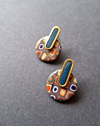 Kolczyki letnie mozaiki no18, Motywator Eweliny