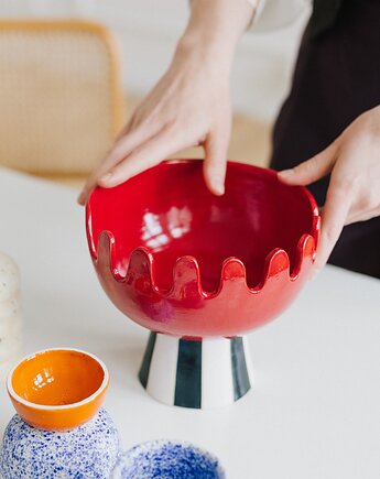 Patera SCALLOP red, ACOSTA STUDIO