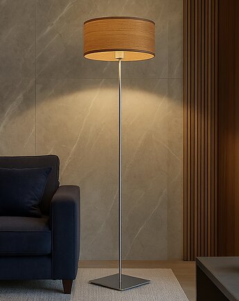 Lampa stojąca do salonu SOFIA ECO w stylu skandynawskim, LYSNE