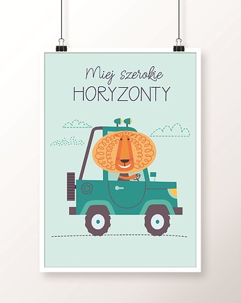 Plakat Szerokie horyzonty, Well Wall