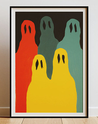 Plakat - Ghost family, Harry Monkey