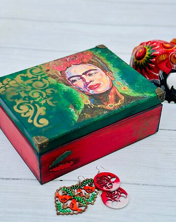 Toaletka z lusterkiem, Frida Kahlo, prezent, Monique Art