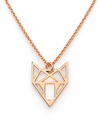 FOXY- naszyjnik różowe złoto 18K, ISSI Jewelry