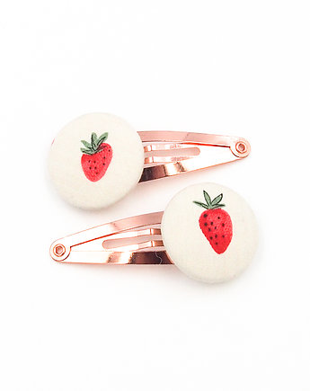 Spinki do włosów w truskawki Strawberry, Momilio