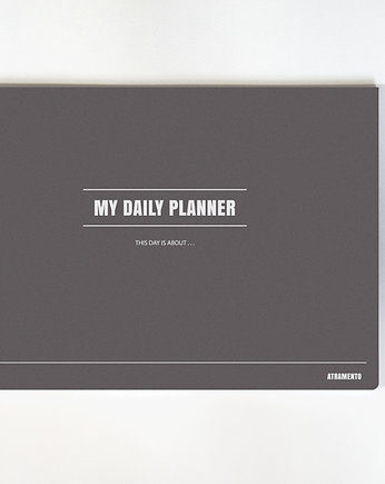 My daily planner - szary - A4, ATRAMENTO