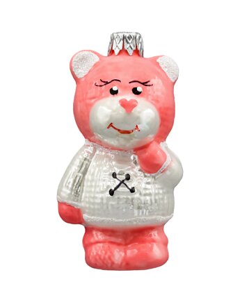 Bombka choinkowa: Miś w białym sweterku, Syn Bombkarza