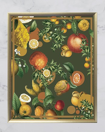 Citrus  40x50 - kolaż, plakat, OKAZJE - Prezent na Dzień Kobiet
