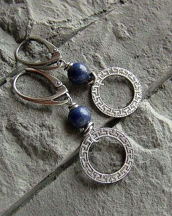 Kolczyki Lapis, RayOfArt