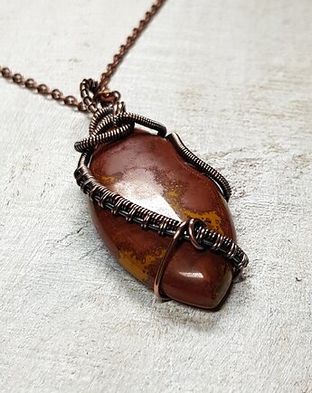 Wisiorek z jaspisu  m238, JanArt