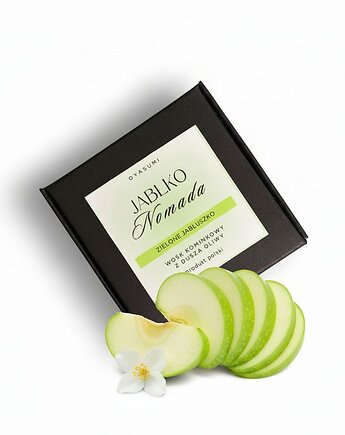 Wosk zapachowy do kominka Jabłko Nomada, Oyasumi