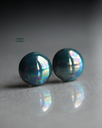 Mini Szmaragdowe 9mm /stal chirurgiczna/, Magda Łysiak