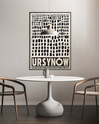 Plakat Ursynów (R. Kaja) 98x68 cm, Galeria LueLue