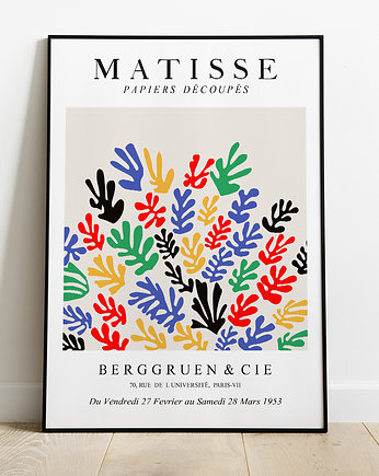 Henri Matisse, inspiracja, plakat wystawowy, Pas De LArt