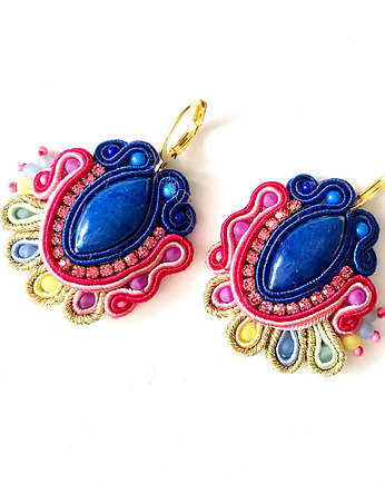 Sutaszowe kolczyki LEIRIA _ KOLEKCJA 2025, Sylwia Żak