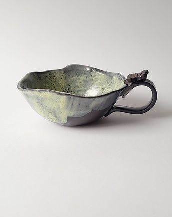 Kubek, filiżanka z motylem, White Cup
