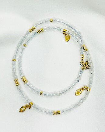 CRYSTAL DAY- Naszyjnik TOPAZY, Anemon Atelier