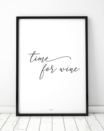 Plakat Time for wine, COLORMINT