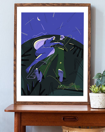Plakat Perseidy, Magdalena Kozlicka