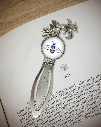 Zakładka do książki - Pszczoła - lilia, yenoo