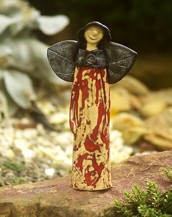 Anioł ceramiczny rękodzieło, Kącik Pomysłów