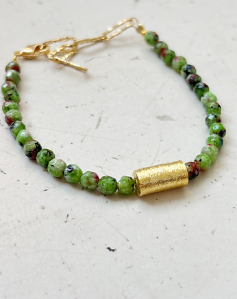 Bransoletka Rubin z Zoisytem, Chmolowska Jewellery