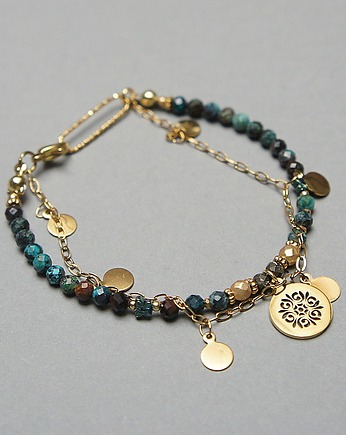 Turkus vol. 18 - bransoletka - Szlachetna kolekcja /29.11.24/, KiKa pracownia