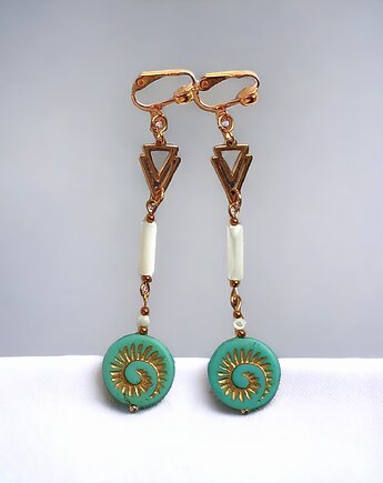 UNIKATOWE klipsy : efektowne, długie, fikuśne, kaktusia